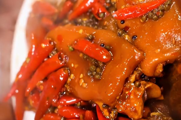 香辣豬蹄家常做法