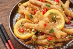 酸辣雞爪的做法和配料